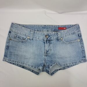 Express Light Blue Jean Shorts